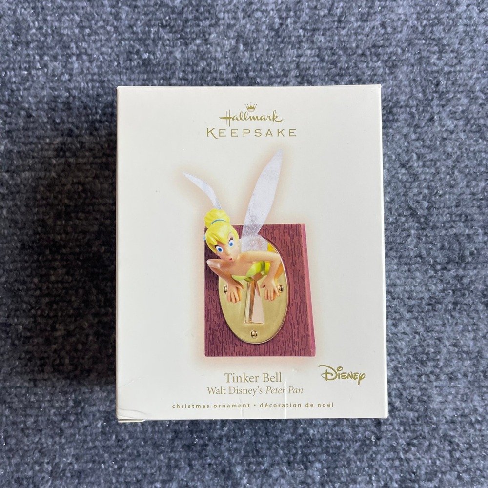 Hallmark Keepsake Disney Tinker Bell Peter Pan 2007 Christmas Ornament QXD4279